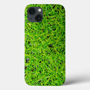 Vibrant Emerald Green Lawn Grass  iPhone 13 Case