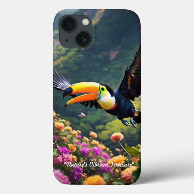 "Vibrant Feathers" Case-Mate iPhone Case (Back)