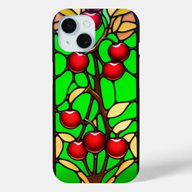 Vibrant Floral and Geometric Designs Case-Mate iPhone Case (Back)