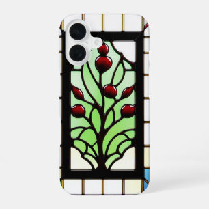 Vibrant Floral and Geometric Designs iPhone 16 Case