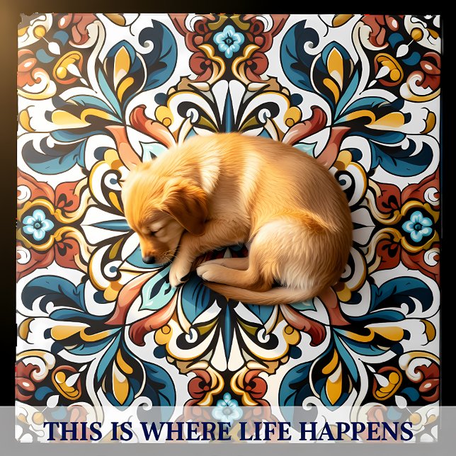 Vibrant Floral Design in Intricate Ceramic Tiles (Creator Uploaded)