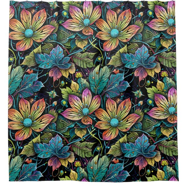 Vibrant Floral Fantasy (Front)