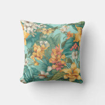 Vibrant Floral Flower Summer Yellow Green