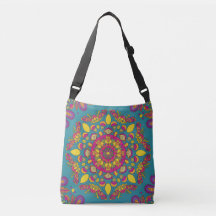 Vibrant Floral Mandala