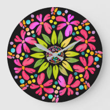 Vibrant Floral Mandala Design 