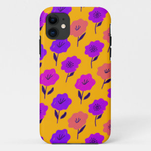 Vibrant Floral Pattern iPhone 11 Case