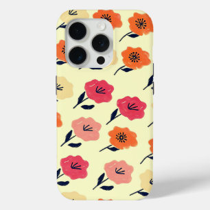 Vibrant Floral Pattern iPhone 15 Pro Case
