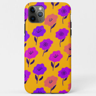Vibrant Floral Pattern iPhone 11 Pro Max Case