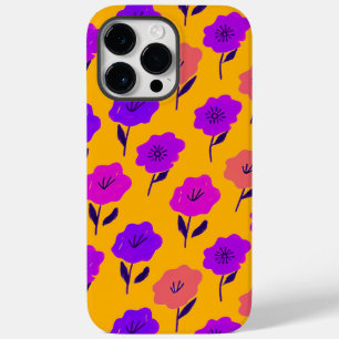 Vibrant Floral Pattern Case-Mate iPhone 14 Pro Max Case