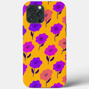 Vibrant Floral Pattern iPhone 13 Pro Max Case