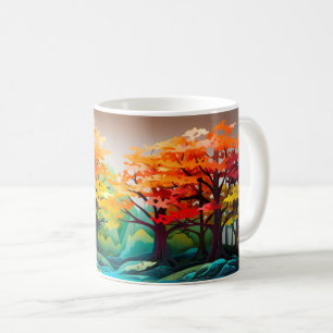 Vibrant Forest Mug