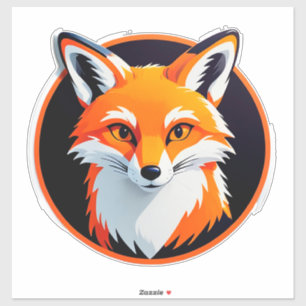 Vibrant Fox Head