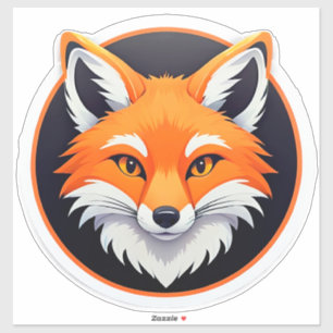 Vibrant Fox Head