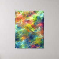 Vibrant Fractal Nebula Swirl Energy