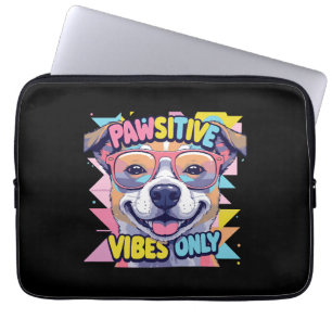 Vibrant Frenchie Bulldog Puppy Art Laptop Sleeve