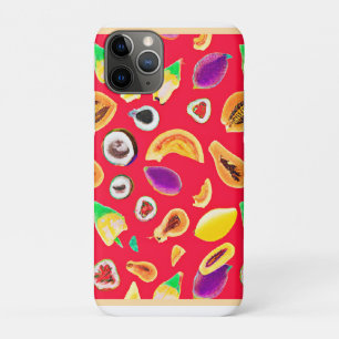 Vibrant Fruity Delight Pattern iPhone 11 Pro Case