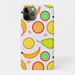 Vibrant Fruity Kaleidoscope Pattern iPhone 11 Pro Case