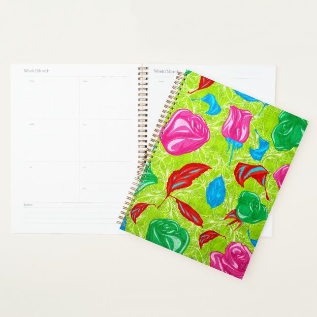 Vibrant Garden Bloom Planner (Display)