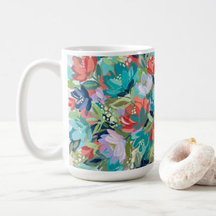 Vibrant Garden Symphony Coffee Mug