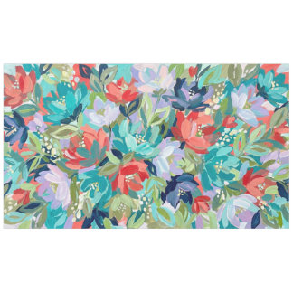 Vibrant Garden Symphony Tablecloth