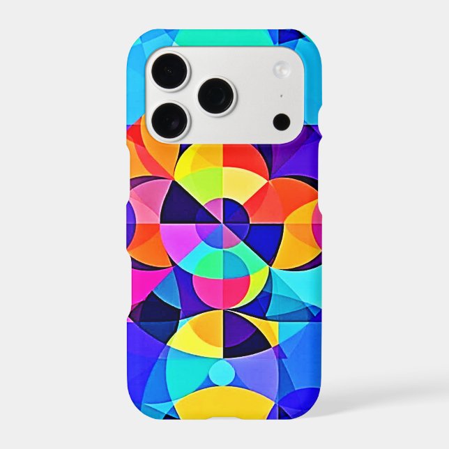 Vibrant Geometric Joy (Back)