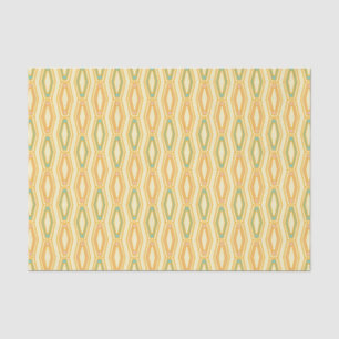 Vibrant geometric pattern with hexagonal shapes tissue paper