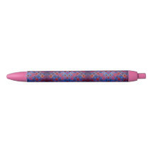 Vibrant Geometric Pen