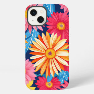Vibrant Gerbera Daisies Flowers Plant iPhone 13 Case