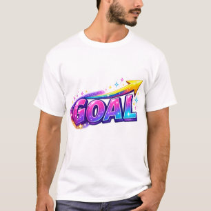 Vibrant GOAL – Bright Success & Endless Growth T-Shirt