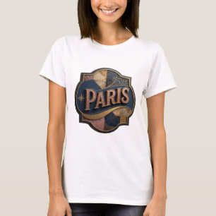 Vibrant Gold PARIS Tee