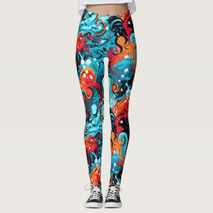 Graffiti Leggings -  Canada