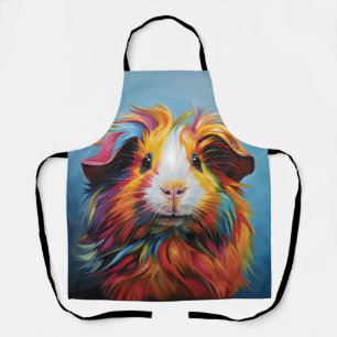 Vibrant Guinea Pig Apron