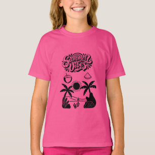 Vibrant Hello Summer T-Shirt