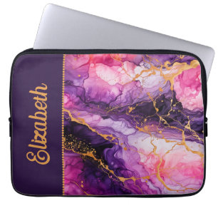 Vibrant Ink Fusion Laptop Sleeve