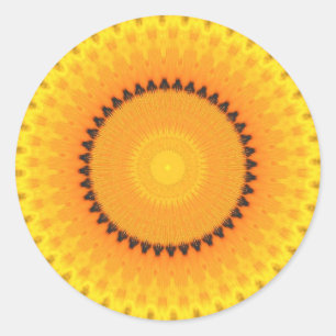 Vibrant Kaleidoscope Sticker