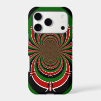 Vibrant Kenya Vision | Mirrored Kenyan Flag Abstra