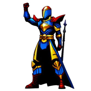  Vibrant Knight    T-Shirt