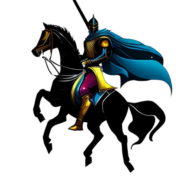  Vibrant Knight T-Shirt (Creator Uploaded)