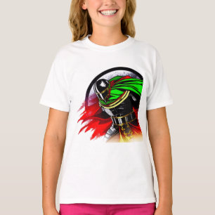 Vibrant Knight T-Shirt Throw Pillow Glass Coaster