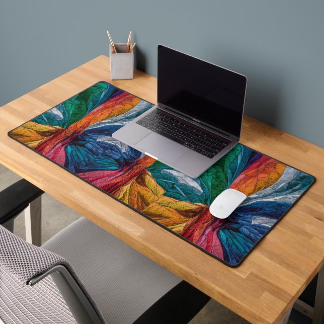 Vibrant Kobra-Style Art Desk Mat (Office 2)