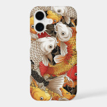 Vibrant Koi Harmony - Japanese Koi Fish Seamless