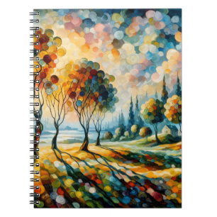 Vibrant Landscape Notebook