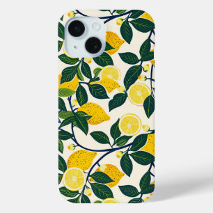 Vibrant Lemon Grove iPhone 15 Case