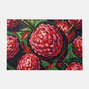 Vibrant Lychee Pattern Doormat