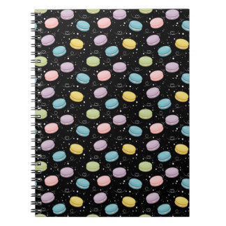 Vibrant Macarons Delight Notebook