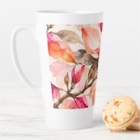 Vibrant Magnolia Botanical Floral Design
