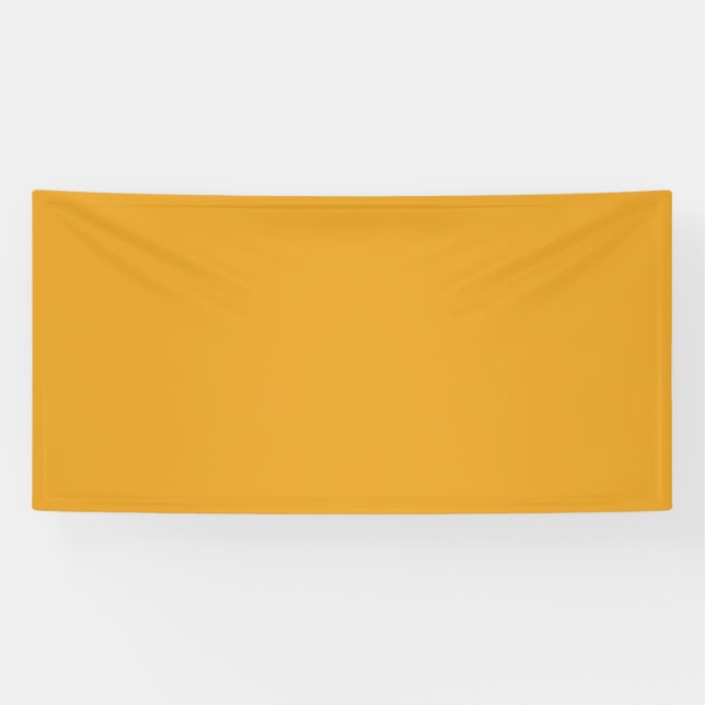 Vibrant Marigold 4x8 Banner for Wall or DisplayUse (Horizontal)