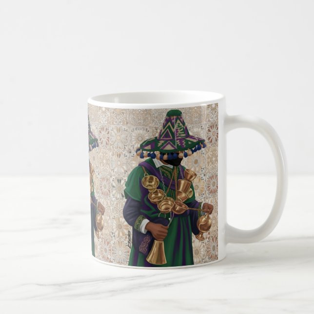 Vibrant Marrakech Souk Market Scene Coffee Mug (Right)