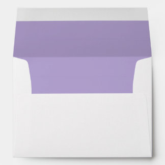 Vibrant Mauve Purple Lined Envelope