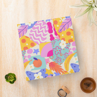 Vibrant Maxi Patchwork Binder
